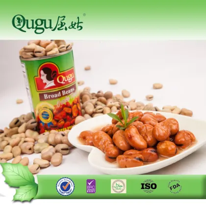 Healthy foods canned broad beans from chinese factory