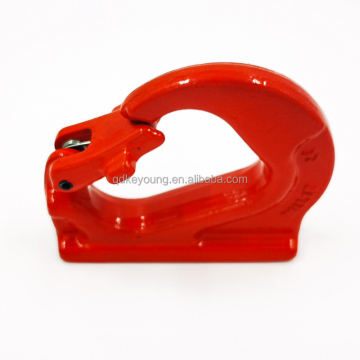 China Factory Sales Forged Steel Welded Grab Hook for Chain