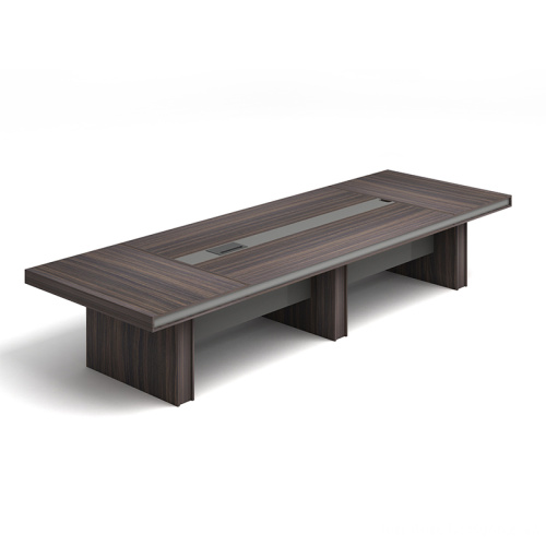 wooden conference table for meeting