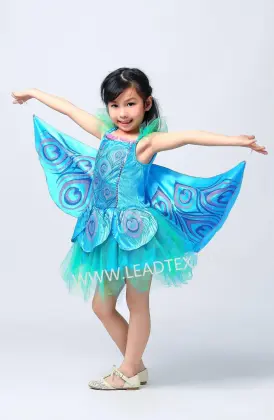 Party Costumes Girls Peacock Dress