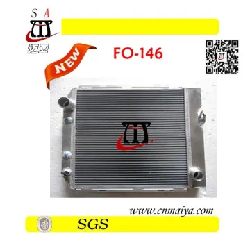 Racing aluminum radiator for car parts