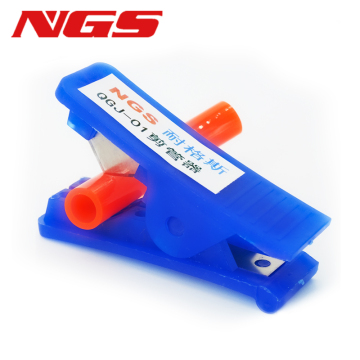 Plastic and Rubber Hose Cutter Tool - Blue Scissors