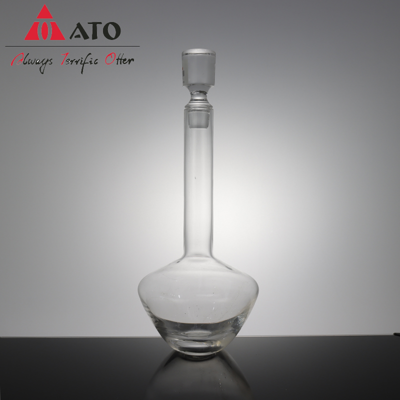 ATO Оптовая кристально чистая стеклянная кувшин виски