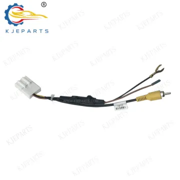 16 Pin Connector Cable 6V-12V Rear Camera Wiring Harness for Car Audio Video