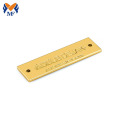 Cheap Nameplates Custom Metal Logo Tags For Handbags