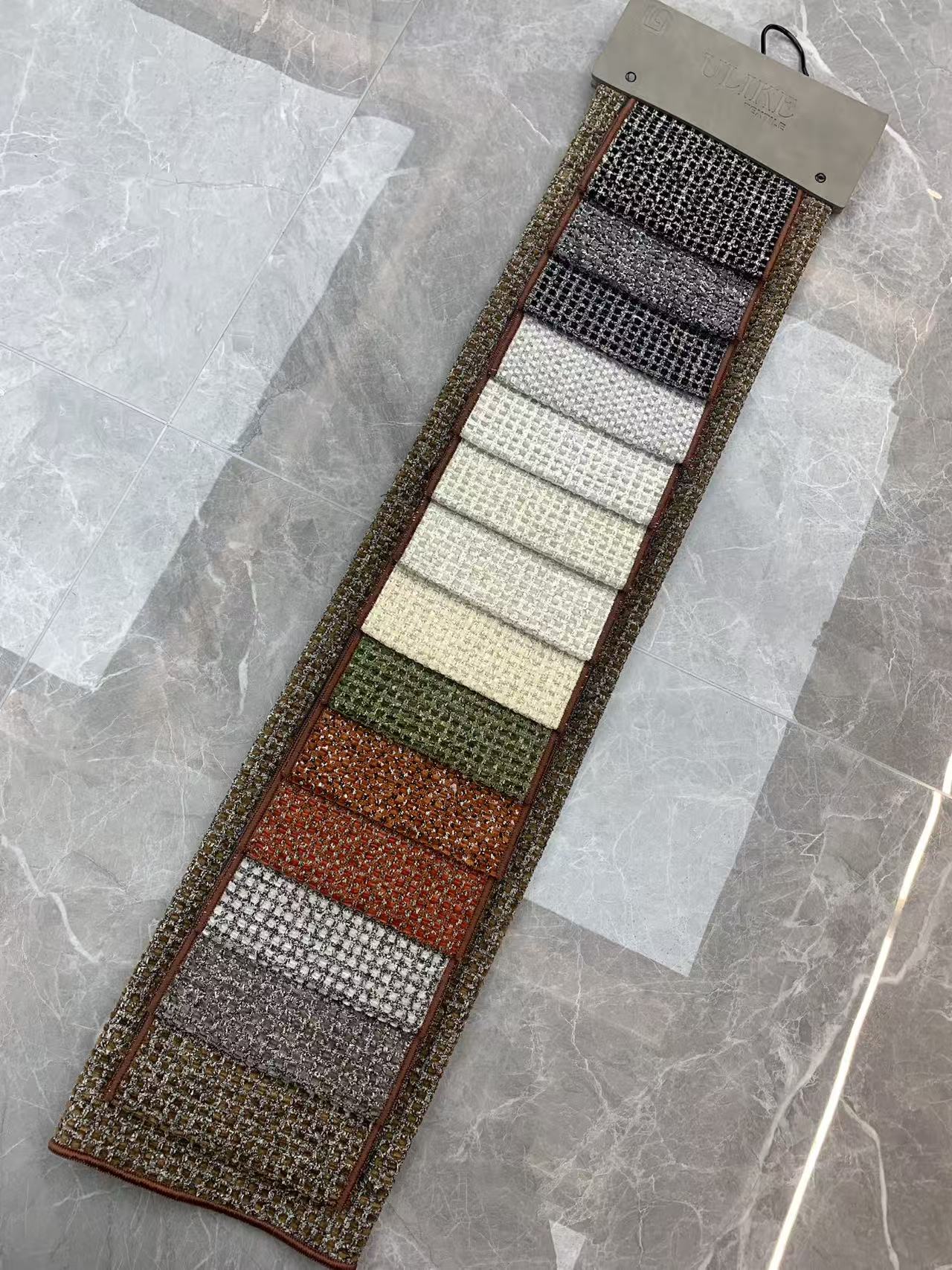 High Quality Tweed Chenille Fabric