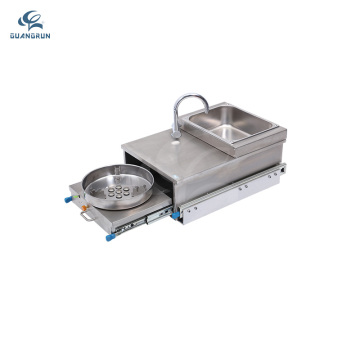 GR-C006B RV&CAMPERS 7-Burner Gas Stove with Sink