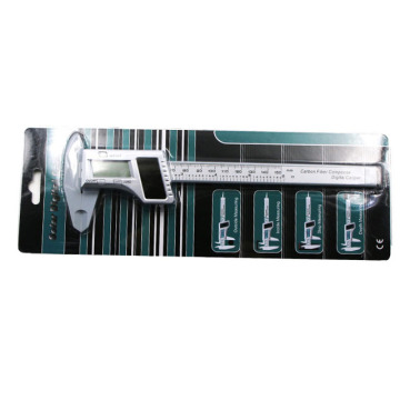 Digital Display Solar-powered Mini Caliper with Vernier Scale for Play Jewelry Measurement - 0 to 150mm