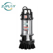 750W Bomba submersível Casca de aço inoxidável