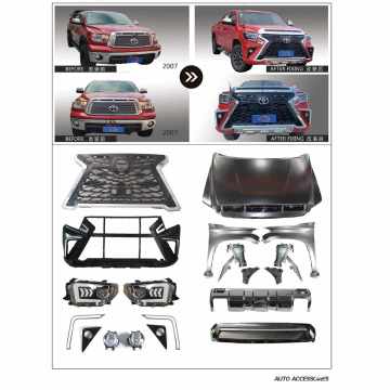 2007-2019 Tundra Actualate Lexus Body Kit para accesorios 4x4