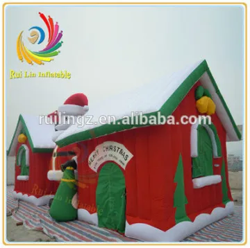 large pvc house for sale, beautiful inflatable christmas house for christmas day