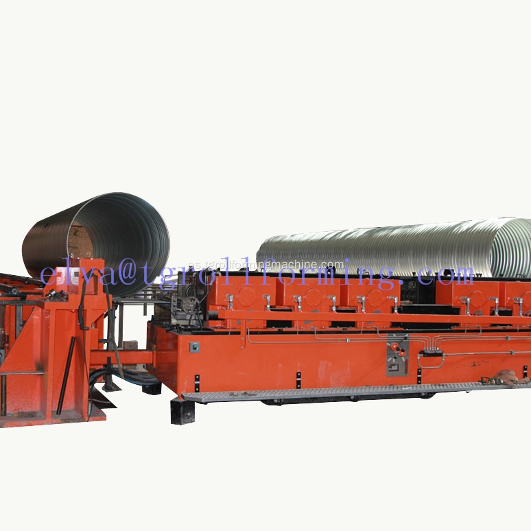 Metal Culvert Pipe Machine para la venta