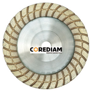 Turbo Type Cup Wheel with Aluminium Basement