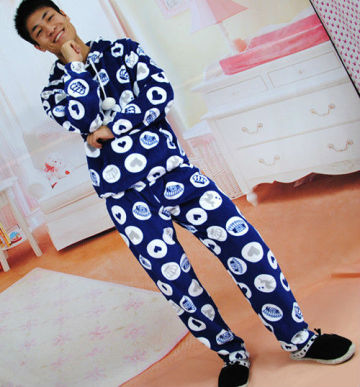 100% Polyester Printed Coral Fleece Pajama