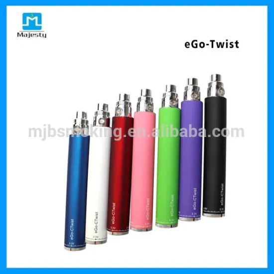 China ecig factory 2015 hot sale electronic cigarette voltage variable ego twist battery