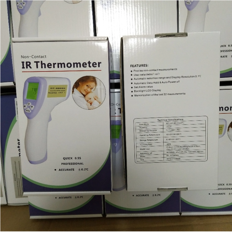 Healthy medical baby digital infrared thermometer