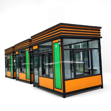 Eco-Friendly Folding House for On-the-Go Beverage Vending