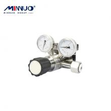 High pressure hydrogen regulator double stage