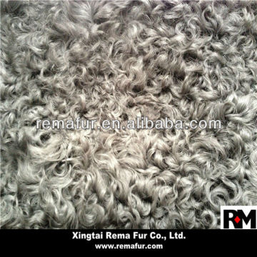 Export standard dyed curly Kalgan Lamb Plate