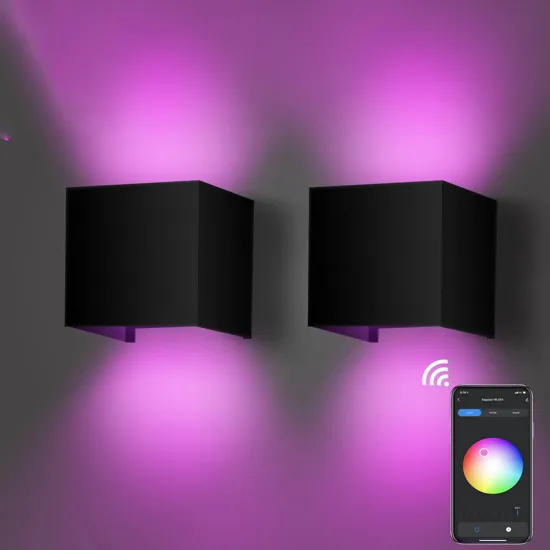 Tuya Compatible Smart LED Wall Light with Alexa, Google Home, and APP Control