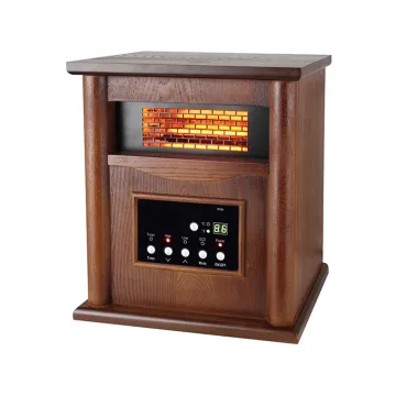 Konwin GD9315BCW-3 Electric Space Cabinet Heater with Adjustable Thermostat, Quartz Infrared Technology, and Timer