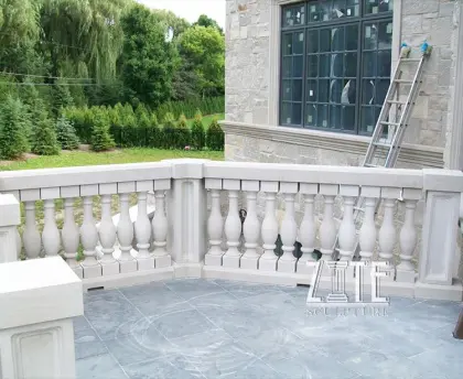 Fine Workmanship marble handrail