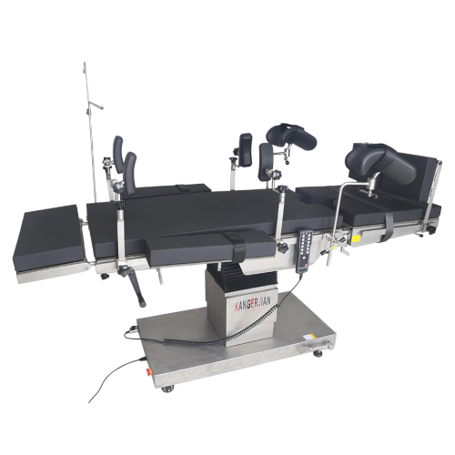 Integrated electric operating table