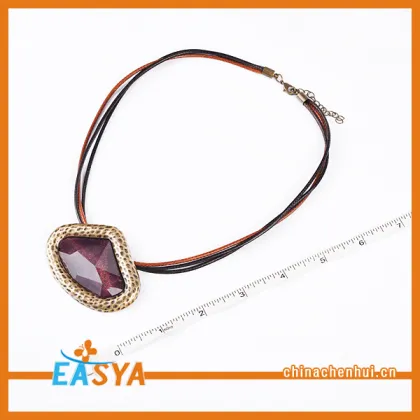 Necklace Components Red Crystal Necklace