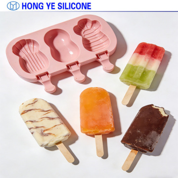 Liquid Silicone for Colorful Ice Cream Molds