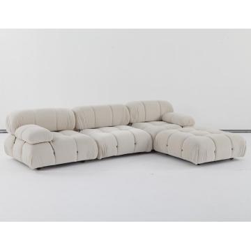 Velvet Mario Bellini Camaleonda Sectional Sofa Set