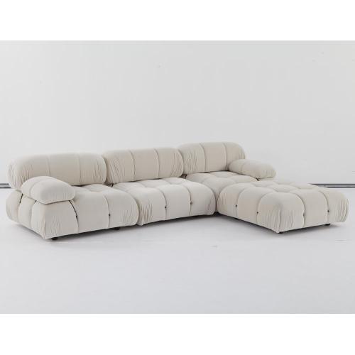 Set Sofa Sectional Velvet Mario Bellini Camaleonda