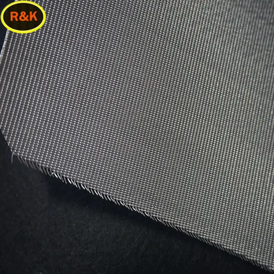 High Strength Stainless Steel Filter Screen Mesh Belt Series SS316L AISI304 Twill Plain Reverse Dutch Weave