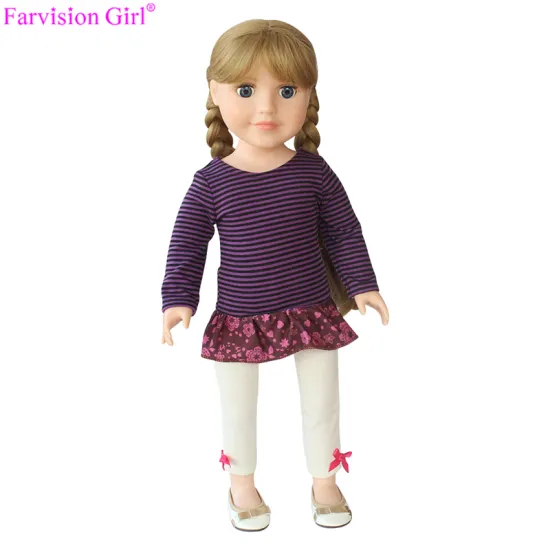 18 inch lovely girl doll mini vinyl