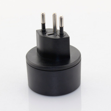 Adaptateur de bougie électrique européenne à suisse 10a 250V avec fusible - Allemagne à Suisse Convertisseur