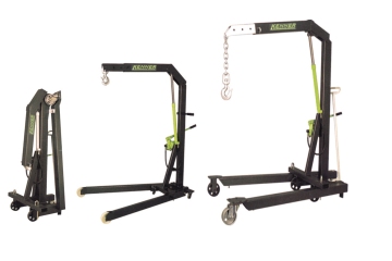 KENNER Brand Portable 2 Ton Hydraulic Crane