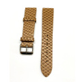 Custom Fishskin pattern Genuine leather watch strap