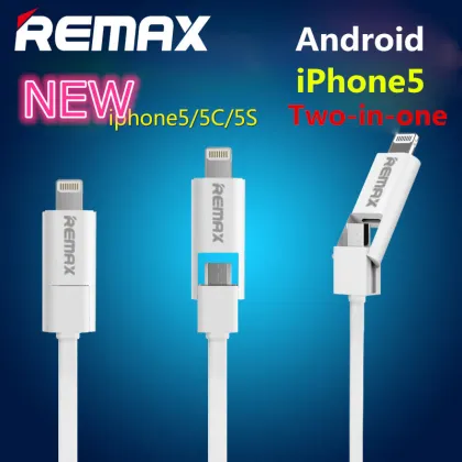 Remax New Design Two in One Data Cable