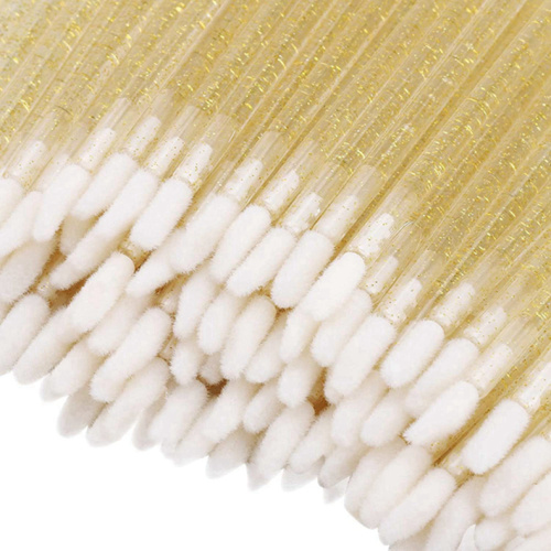 Plastic Angled Makeup Cosmetic Lip Brush