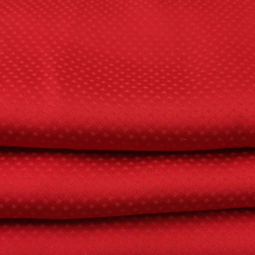 Semi-recycled Island Silk Fabric Dot jacquard fabric with good handle