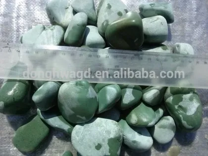 Decorative Blue Rocks, Blue Landscaping Rocks, Innovative Gardening Products 3-120mm