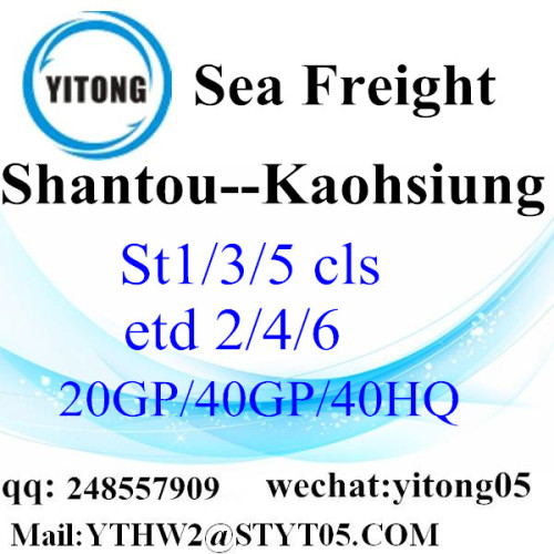 Shantou Forwarder Service naar Kaohsiung