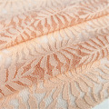 Nylon Spandex Plant Pattern Embroidery Lace Dress Fabric