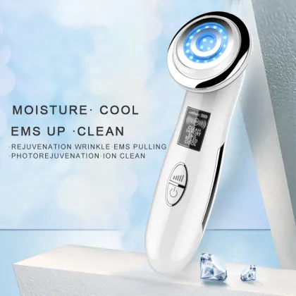 Comfortable rf facial beauty device