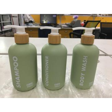Plastikpumpenflasche für Shampoo vor der Insspektive in Guangdong