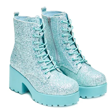 Sparkly Trendy Women's Short Boots