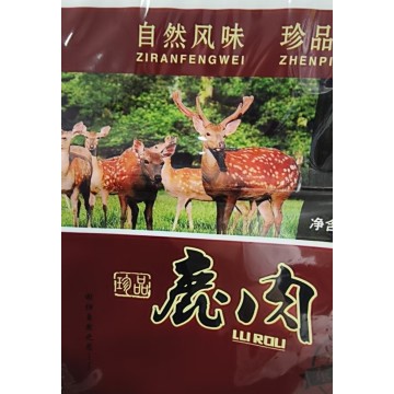 Pochette debout avec poignée pour venaison