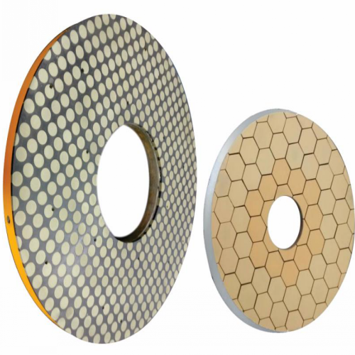 Diamond and CBN face grinding wheel for valveplate