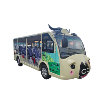 23-tempat duduk Lithium Battery Electric Sightseeing Car