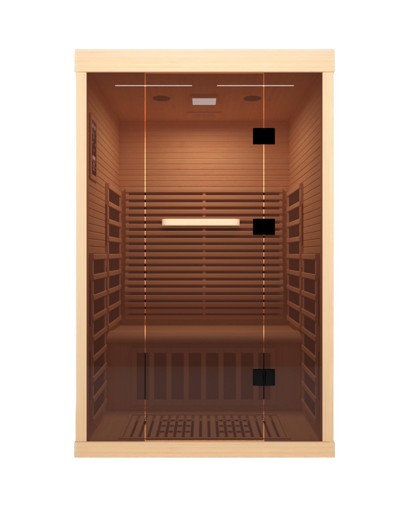 Salão de sauna infravermelho de duas pessoas de duas pessoas funcionais
