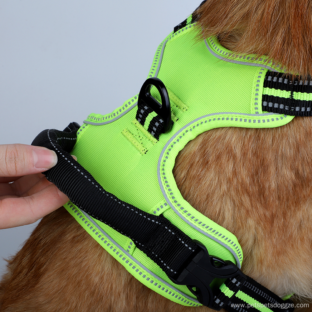 Hot Sell Nylon Oxford Reflective Dog Harness Vest